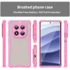 Phonesta Shockproof Armor Back Cover hoesje voor Xiaomi Redmi Note 14 Pro 5G / Xiaomi Poco X7 - Roze 2