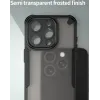 Phonesta Shockproof Armor Back Cover hoesje voor Apple iPhone 15 Pro - Zwart 5