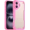 Phonesta Shockproof Armor Back Cover hoesje voor Apple iPhone 16 - Roze