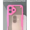 Phonesta Shockproof Armor Back Cover hoesje voor Apple iPhone 16 - Roze 5