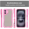 Phonesta Shockproof Armor Back Cover hoesje voor Apple iPhone 16 Plus - Roze 2