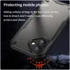 Phonesta Shockproof Armor Back Cover hoesje voor Apple iPhone 16 Plus - Zwart 4