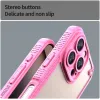 Phonesta Shockproof Armor Back Cover hoesje voor Apple iPhone 16 Pro - Roze 6