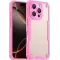 Phonesta Shockproof Armor Back Cover hoesje voor Apple iPhone 16 Pro Max - Roze