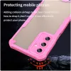 Phonesta Shockproof Armor Back Cover hoesje voor Samsung Galaxy A26 - Roze 4