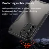 Phonesta Shockproof Armor Back Cover hoesje voor Samsung Galaxy A36 - Zwart 4