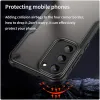 Phonesta Shockproof Armor Back Cover hoesje voor Samsung Galaxy S23 - Zwart 4