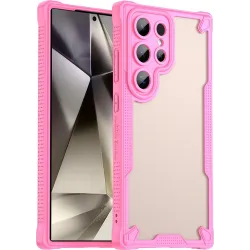 Phonesta Shockproof Armor Back Cover hoesje voor Samsung Galaxy S24 Ultra - Roze