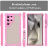 Phonesta Shockproof Armor Back Cover hoesje voor Samsung Galaxy S24 Ultra - Roze 2