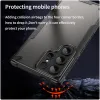 Phonesta Shockproof Armor Back Cover hoesje voor Samsung Galaxy S24 Ultra - Zwart 4
