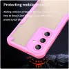 Phonesta Shockproof Armor Back Cover hoesje voor Samsung Galaxy S24 FE - Roze 4