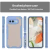 Phonesta Shockproof Armor Back Cover hoesje voor Google Pixel 9a - Blauw 2