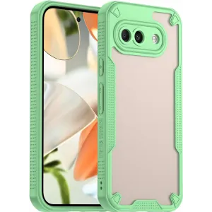 Phonesta Shockproof Armor Back Cover hoesje voor Google Pixel 9a - Groen