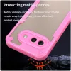 Phonesta Shockproof Armor Back Cover hoesje voor Google Pixel 9a - Roze 4