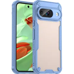 Phonesta Shockproof Armor Back Cover hoesje voor Google Pixel 9 - Blauw