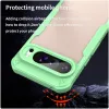 Phonesta Shockproof Armor Back Cover hoesje voor Google Pixel 9 Pro XL - Groen 4