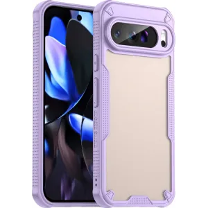 Phonesta Shockproof Armor Back Cover hoesje voor Google Pixel 9 Pro XL - Paars