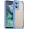 Phonesta Shockproof Armor Back Cover hoesje voor Motorola Moto G35 - Blauw