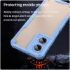 Phonesta Shockproof Armor Back Cover hoesje voor Motorola Moto G35 - Blauw 4