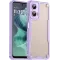 Phonesta Shockproof Armor Back Cover hoesje voor Motorola Moto G35 - Paars
