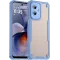 Phonesta Shockproof Armor Back Cover hoesje voor Motorola Moto G55 - Blauw
