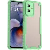 Phonesta Shockproof Armor Back Cover hoesje voor Motorola Moto G55 - Groen