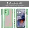 Phonesta Shockproof Armor Back Cover hoesje voor Motorola Moto G55 - Groen 2