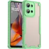 Phonesta Shockproof Armor Back Cover hoesje voor Motorola Moto G75 - Groen