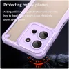 Phonesta Shockproof Armor Back Cover hoesje voor Motorola Moto G75 - Paars 4