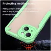 Phonesta Shockproof Armor Back Cover hoesje voor Apple iPhone 15 - Groen 4