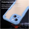 Phonesta Shockproof Armor Back Cover hoesje voor Apple iPhone 15 Plus - Blauw 4