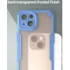 Phonesta Shockproof Armor Back Cover hoesje voor Apple iPhone 15 Plus - Blauw 5