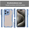 Phonesta Shockproof Armor Back Cover hoesje voor Apple iPhone 15 Pro - Blauw 2