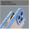 Phonesta Shockproof Armor Back Cover hoesje voor Apple iPhone 15 Pro - Blauw 6