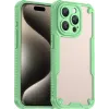 Phonesta Shockproof Armor Back Cover hoesje voor Apple iPhone 15 Pro - Groen