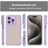Phonesta Shockproof Armor Back Cover hoesje voor Apple iPhone 15 Pro - Paars 2