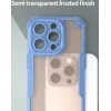 Phonesta Shockproof Armor Back Cover hoesje voor Apple iPhone 15 Pro Max - Blauw 5