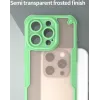 Phonesta Shockproof Armor Back Cover hoesje voor Apple iPhone 15 Pro Max - Groen 5