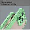 Phonesta Shockproof Armor Back Cover hoesje voor Apple iPhone 15 Pro Max - Groen 6