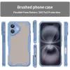 Phonesta Shockproof Armor Back Cover hoesje voor Apple iPhone 16 - Blauw 2