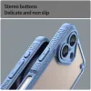 Phonesta Shockproof Armor Back Cover hoesje voor Apple iPhone 16 Plus - Blauw 6