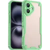 Phonesta Shockproof Armor Back Cover hoesje voor Apple iPhone 16 Plus - Groen