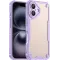Phonesta Shockproof Armor Back Cover hoesje voor Apple iPhone 16 Plus - Paars
