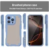Phonesta Shockproof Armor Back Cover hoesje voor Apple iPhone 16 Pro - Blauw 2
