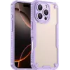 Phonesta Shockproof Armor Back Cover hoesje voor Apple iPhone 16 Pro - Paars