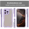 Phonesta Shockproof Armor Back Cover hoesje voor Apple iPhone 16 Pro - Paars 2