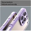 Phonesta Shockproof Armor Back Cover hoesje voor Apple iPhone 16 Pro - Paars 6