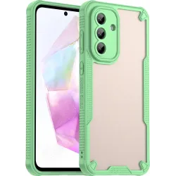 Phonesta Shockproof Armor Back Cover hoesje voor Samsung Galaxy A36 - Groen