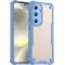 Phonesta Shockproof Armor Back Cover hoesje voor Samsung Galaxy S25/S24 - Blauw