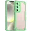 Phonesta Shockproof Armor Back Cover hoesje voor Samsung Galaxy S25/S24 - Groen